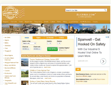 Tablet Screenshot of algeria.com